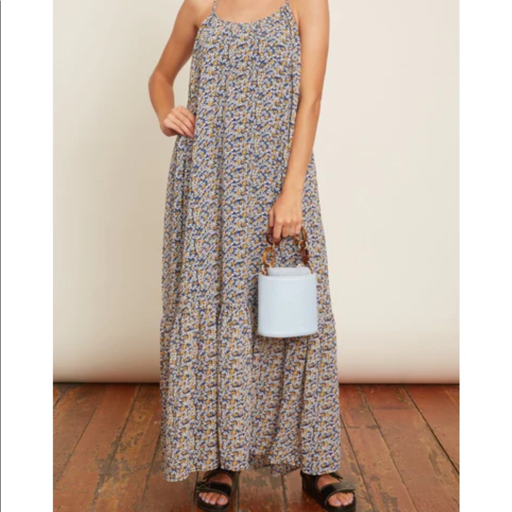 Samsoe Samsoe Como Long Dress in Verbena Size XL